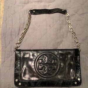 Tory Burch Reva Clutch - Black